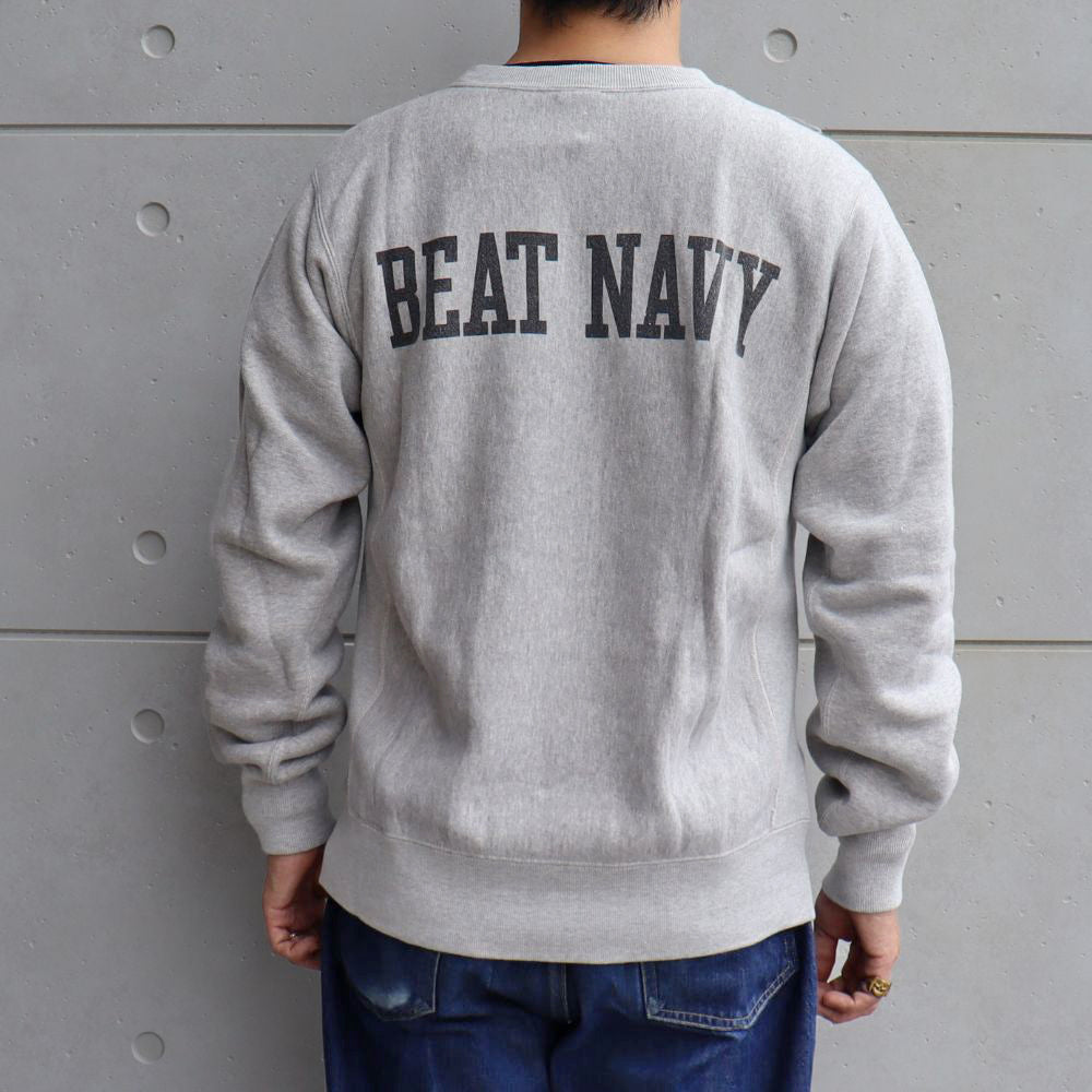 Buzz Rickson's バズリクソンズ BR69070 HORIZONTAL KNITTING SWEAT SHIRTS “GO ARMY BEAT NAVY” スウェット シャツ
