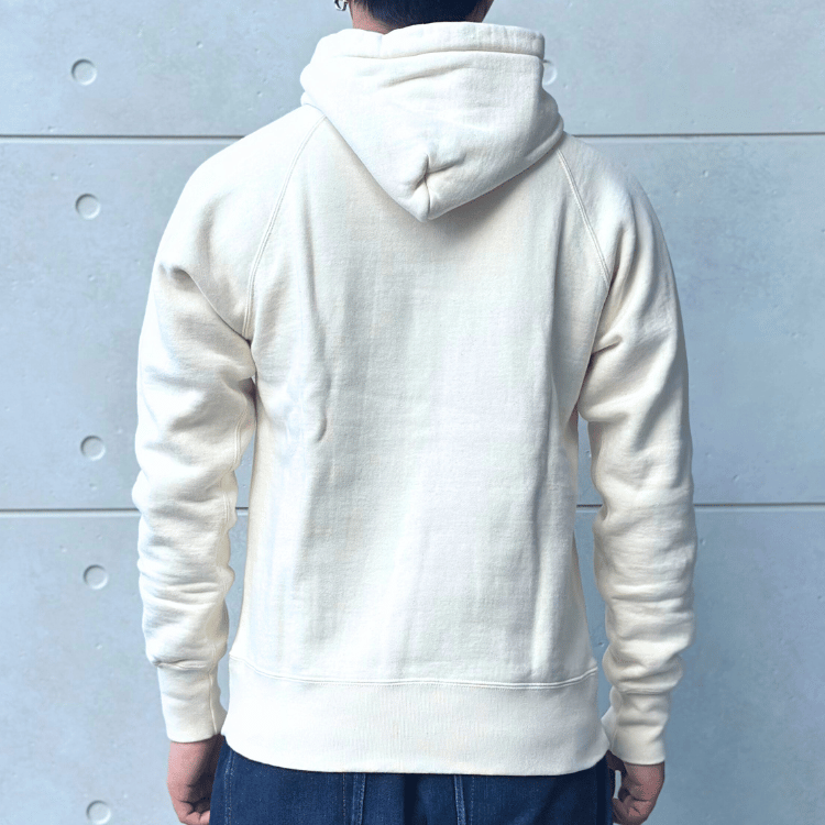 DELUXEWARE デラックスウエア LPL-07 NORTH EAST 14ozミディアムニットパーカ 旧式吊編機 S204/LPLシリーズ