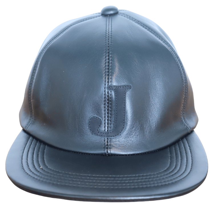 JELADO ジェラード AB12750 JELADO×BRUNEL＆Co.HATMAKERS B.B.CAP ブルーネルハットメイカーズ 茶芯ホースハイドレザーベースボールキャップ