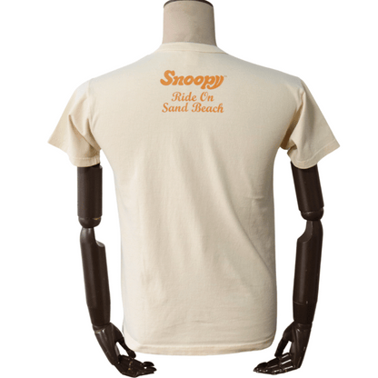 TOYS McCOY トイズマッコイ TMC2525 SNOOPY TEE "RIDE ON SAND BEACH" 半袖Tシャツ スヌーピー