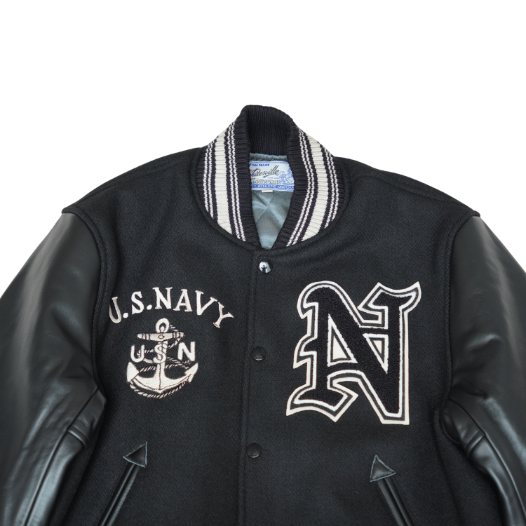 WHITESVILLE ホワイツビル WV15967 30oz. WOOL MELTON AWARD JACKET “NAVAL AIR CVA-34” 30オンス ウールメルトン アワードジャケット スタジャン アメカジ