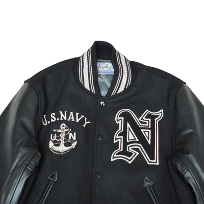 WHITESVILLE ホワイツビル WV15967 30oz. WOOL MELTON AWARD JACKET “NAVAL AIR CVA-34” 30オンス ウールメルトン アワードジャケット スタジャン アメカジ