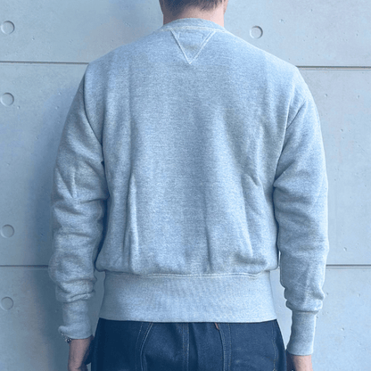 JELADO ジェラード AB13213 Blutal Fleece ブルータルフリース スウェット 両V杢グレースウェット REBUILT リベルト