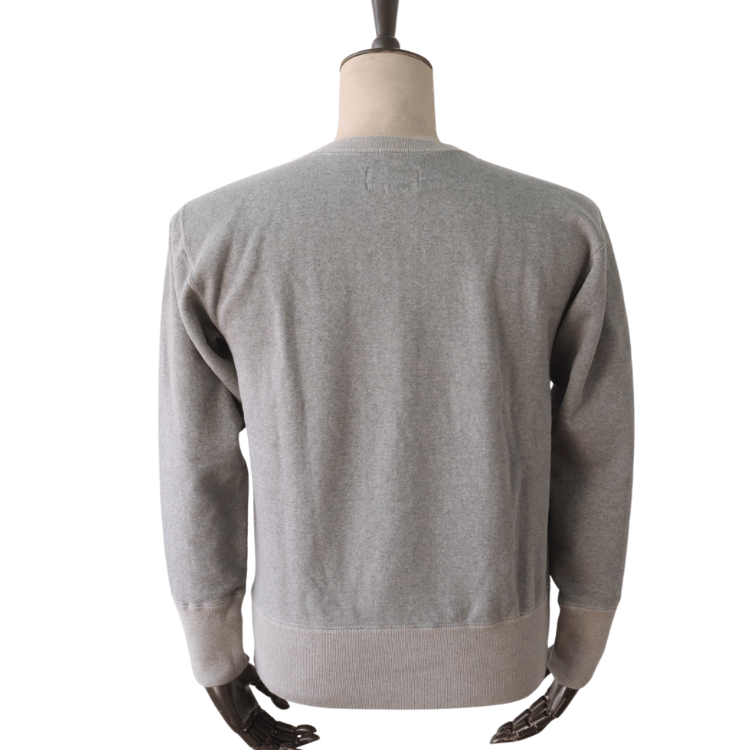 DELUXEWARE デラックスウエア S106-00 OPEN NECK オープンネック ヘンリーネック スウェット 20oz HEAVY KNIT