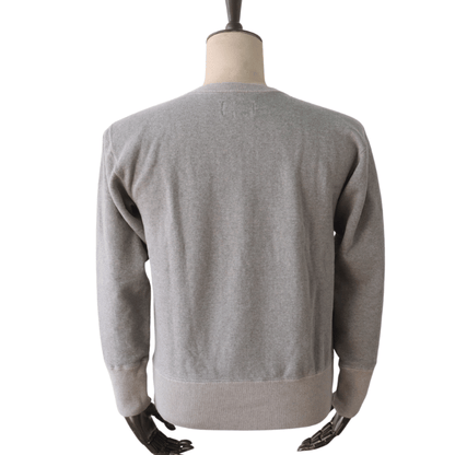 DELUXEWARE デラックスウエア S106-00 OPEN NECK オープンネック ヘンリーネック スウェット 20oz HEAVY KNIT
