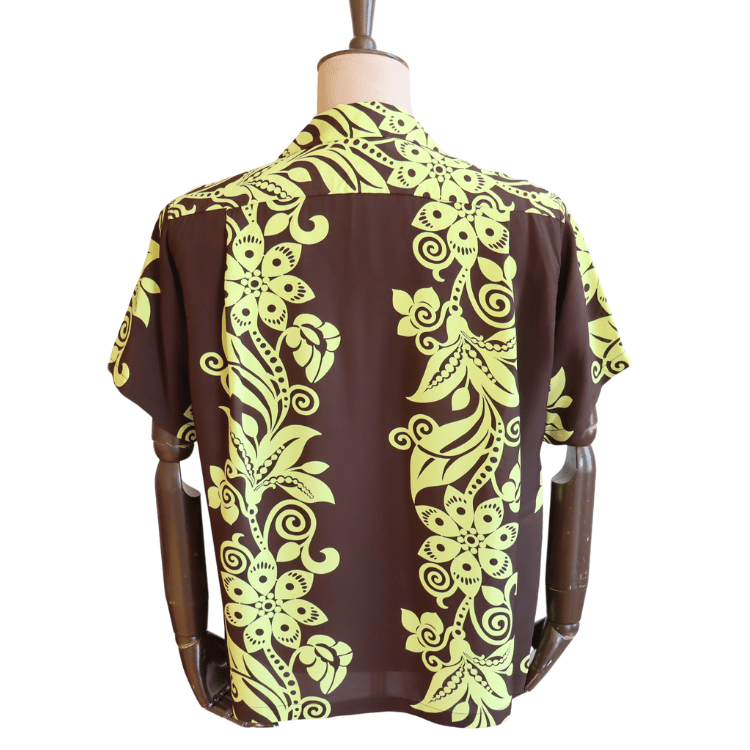 SUN SURF SS39616 S/S RAYON HAWAIIAN SHIRT "PICTOGRAPH FLOWER" Rayon Hawaiian Shirt, Pictograph Flower, Hawaiian Shirt, Aloha Shirt, Hawaiian Flowers, Short Sleeve Shirt
