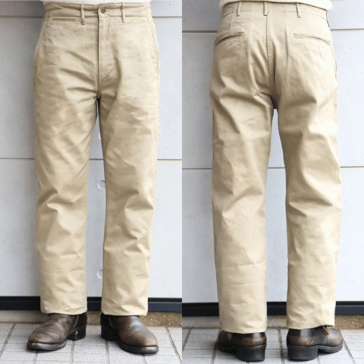BUZZ RICKSON'S BR40025 ORIGINAL SPEC. CHINOS (ONE WASH)