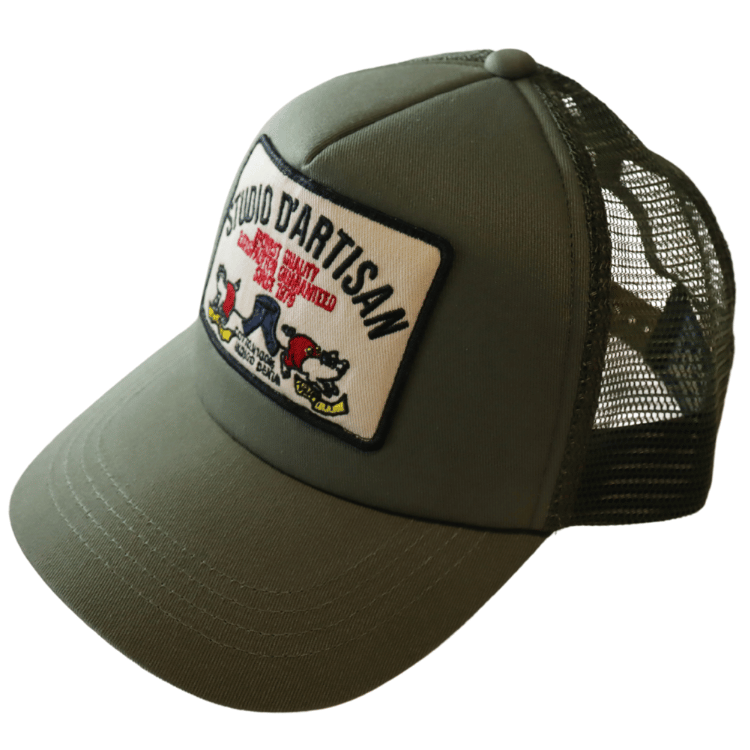 STUDIO D'ARTISAN ステュディオダルチザン 7572 メッシュキャップ