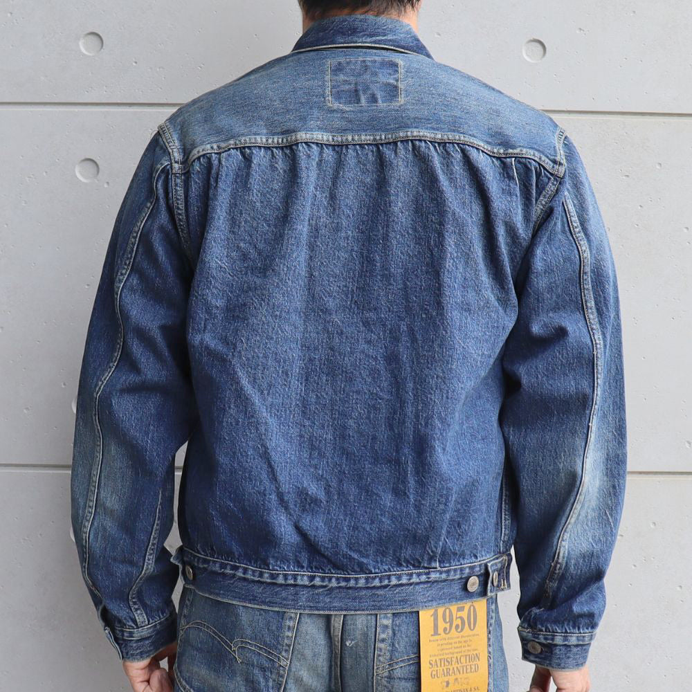 STUDIO D'ARTISAN ステュディオダルチザン 1950 Denim Jacket デニムジャケット D4536U natural indigo 2nd タイプ