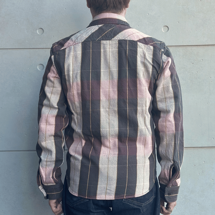 JELADO ジェラード JP12106 Unionworkers Shirt Short ユニオンワーカーズシャツ ショート ネルシャツ