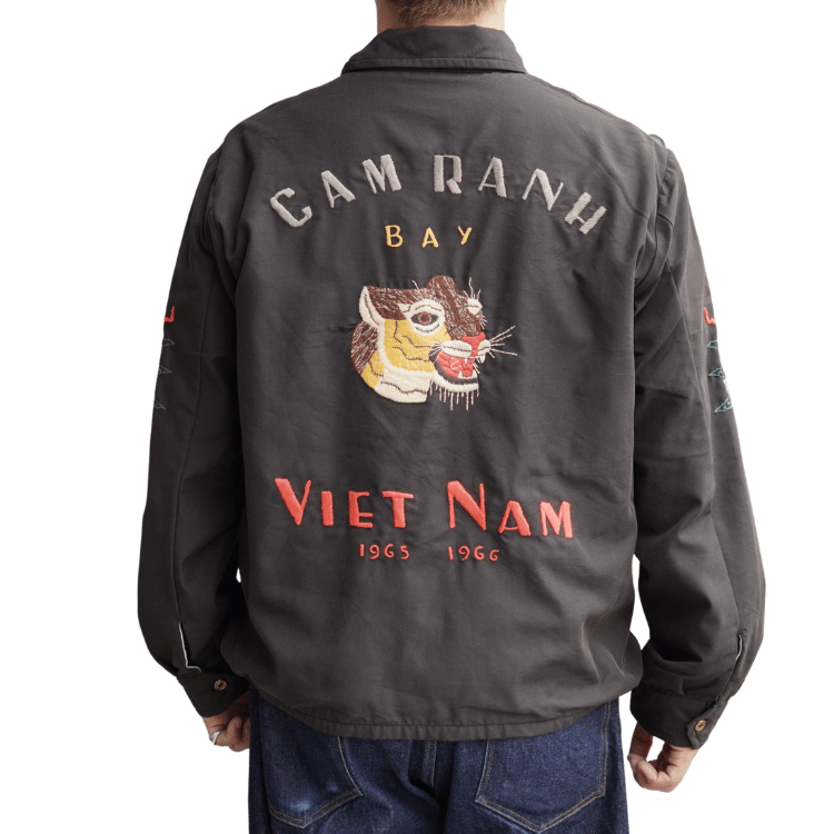 TAILOR TOYO テーラー東洋 TT15980 Mid 1960s Style Cotton Rayon Vietnam Jacket “VIET-NAM PANTHER” (AGING MODEL) コットンレイヨン ベトナムジャケット “ベトナムパンサー” (エイジングモデル) ベトジャン アメカジ