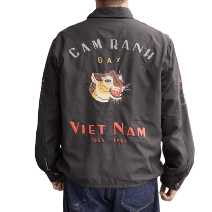 TAILOR TOYO テーラー東洋 TT15980 Mid 1960s Style Cotton Rayon Vietnam Jacket “VIET-NAM PANTHER” (AGING MODEL) コットンレイヨン ベトナムジャケット “ベトナムパンサー” (エイジングモデル) ベトジャン アメカジ