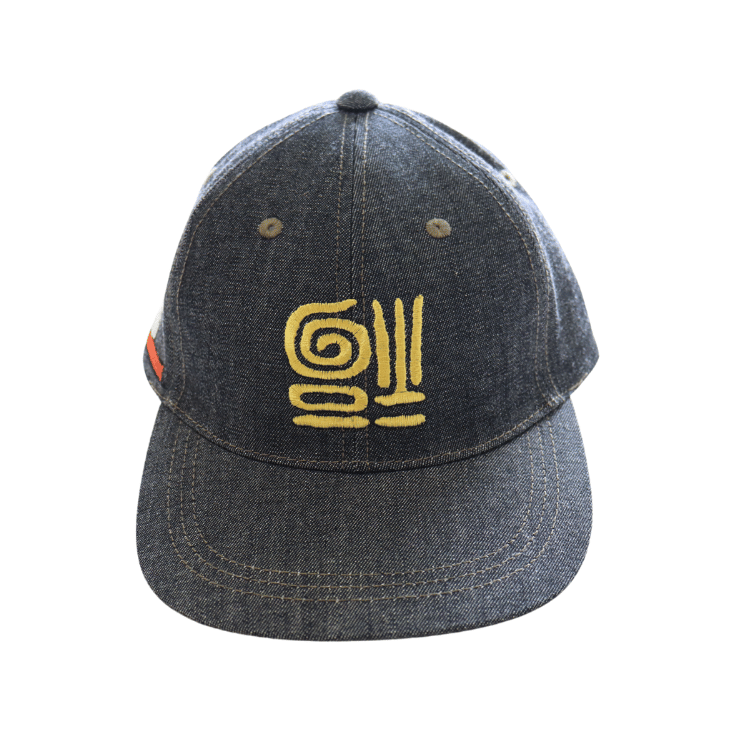 TOYS McCOY トイズマッコイ TMA2501 10oz BLACK DENIM CAP SNOOPY " 福 "  スヌーピーキャップ