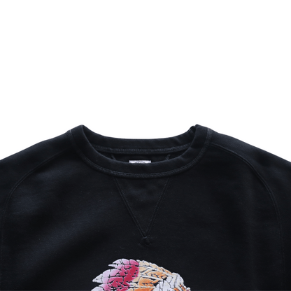 JELADO/ジェラード AB12201 ILLINOIS Flocky Pt Sweat フロッキープリントスウェット