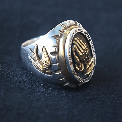 DALEE'S&CO ダリーズ by DELUXEWARE バイ デラックスウエア PH.RING PRAYING HANDS RING プレイングハンズリング シルバーリング 925 メンズ 日本製