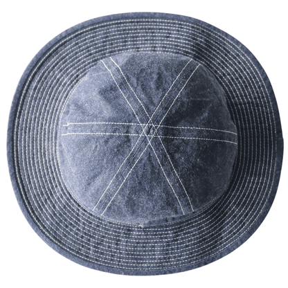 BUZZ RICKSON'S BR01476 HAT, WORKING, DENIM Military Cap Work Cap Denim Hat