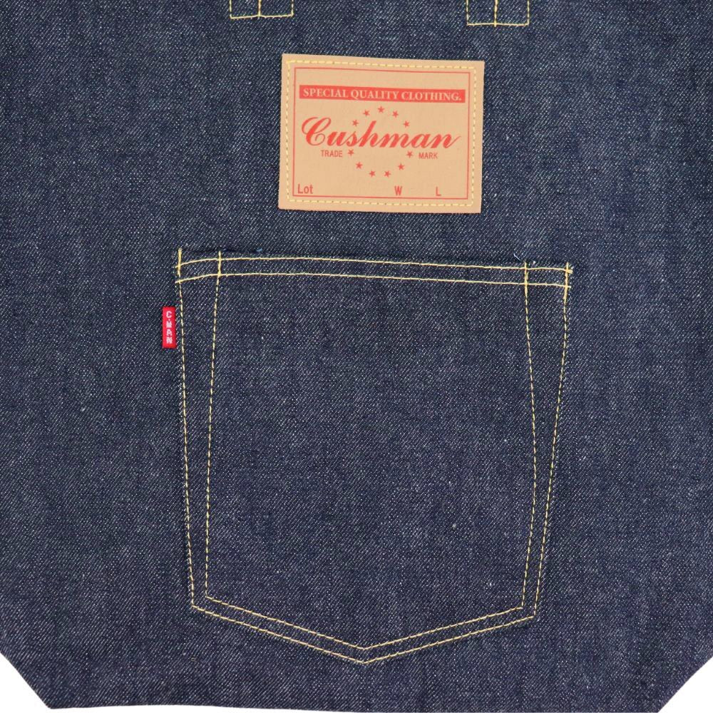CUSHMAN クッシュマン 13.5oz XX DENIM TOTE BAG デニムトートバッグ 29371
