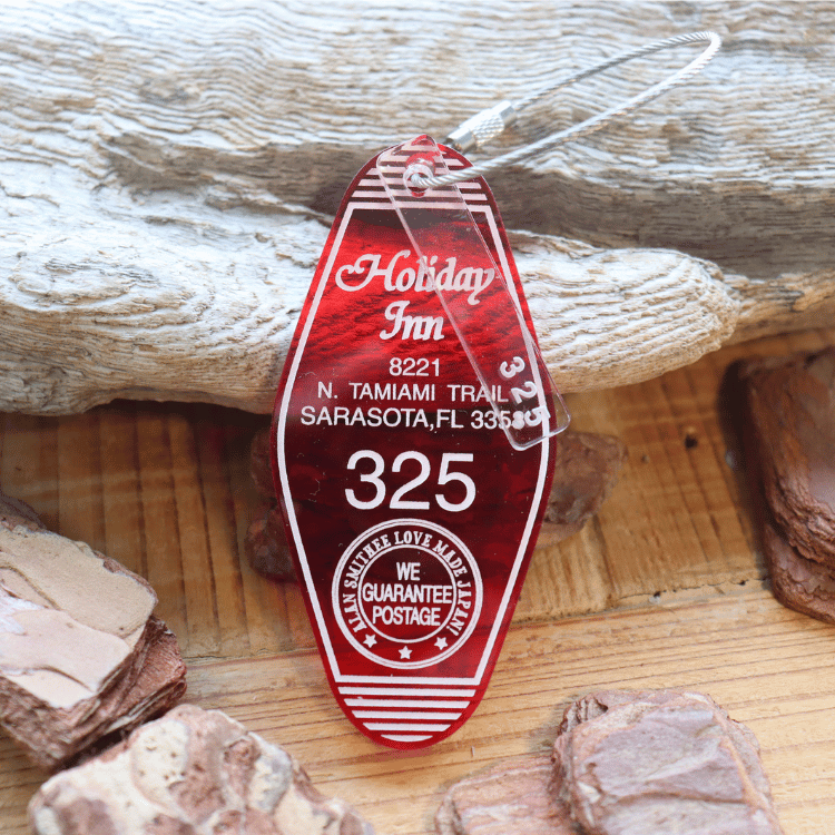 BUTLER VERNER SAILS バトラーバーナーセイルズ AW-1298-2 ACRYLIC HOTEL KEY HOLDER アクリルホテルキーホルダー