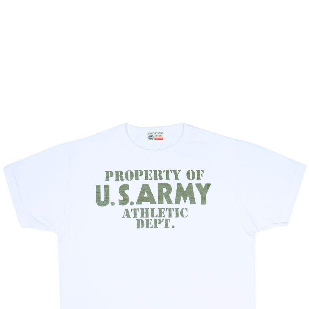 BUZZ RICKSON'S バズリクソンズ BR79348 S/S T-SHIRT PROPERTY OF U.S. ARMY ATHLETIC DEPT 半袖Tシャツ