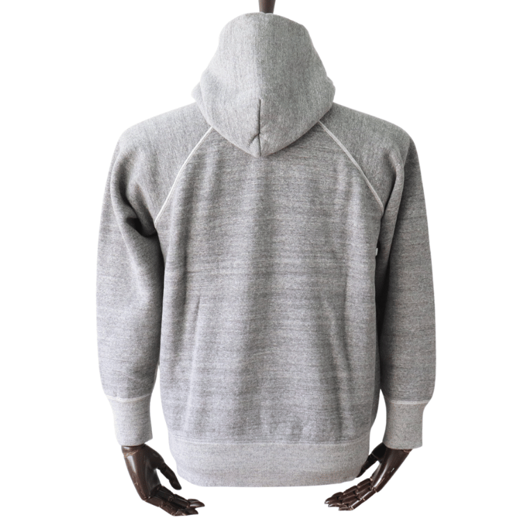 RAGGY GP-01 Loopwheel Knit Hoodies, Sweatshirt with Pockets and Raglan Sleeves