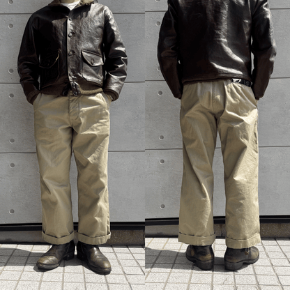 BUZZ RICKSON'S バズリクソンズ M43036 EARLY MILITARY CHINOS 1942 MODEL エアリー ミリタリーチノ