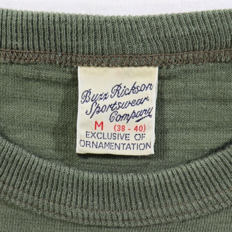 BUZZ RICKSON'S バズリクソンズ BR79365 SLUB YARN T-SHIRT UNITED STATES AIR-CORPS スラブヤーン Tシャツ ユナイテッド ステイツ エアコープス