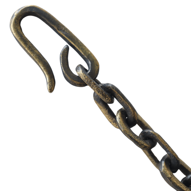 池之端銀革店 Haru H-1008B ブラス キーチェーン サンドキャスト