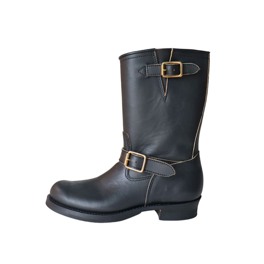 Y'2 LEATHER ワイツーレザー SHB-01 SUMI DYED HORSE Engineer Boots 墨黒ホース エンジニアブーツ