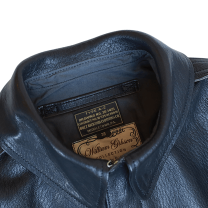 BUZZ RICKSON'S バズリクソンズ BR80690 WILLIAM GIBSON COLLECTION Type BLACK A-2 GOAT SKIN ウィリアム・ギブソン コレクション タイプブラックA-2 ゴートスキン レザージャケット ミリタリー ブラックシリーズ