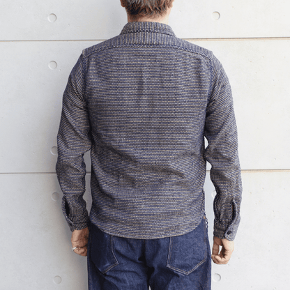 SAMURAI JEANS サムライジーンズ SSS26-NRS 野良着刺し子ワークシャツ