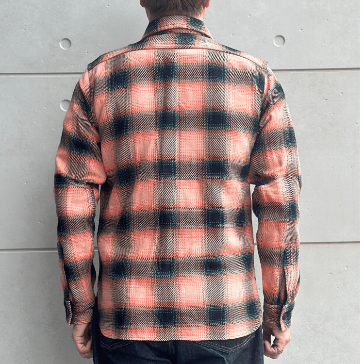 SAMURAI JEANS サムライジーンズ SIN25-01 ロープインディゴヘビーネルワークシャツ