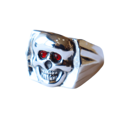 BILT BUCK ビルトバック BS0004 Skull Signet Ring シグネットスカルリング 925