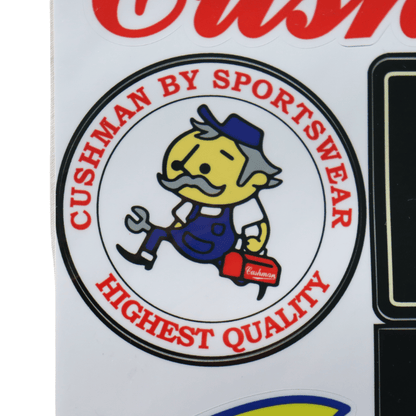 CUSHMAN クッシュマン 29413 STICKER SET ステッカーセット アメカジ ステッカー