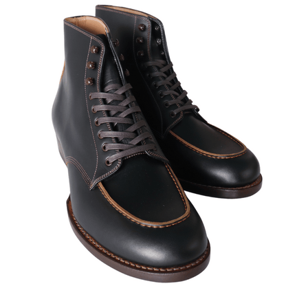 The 2 Monkeys ２モンキーズ TM72924 Sportif スポルティフ Black Calf フレンチビンテージテイスト モカシン型ブーツ jelado ジェラード 別ブランド