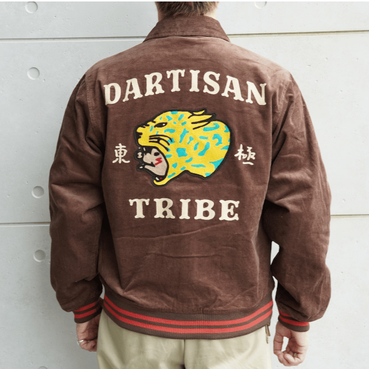 STUDIO D'ARTISAN ステュディオダルチザン 4661 コーデュロイスタジアムジャケット スタジャン アメカジ コーデュロイ