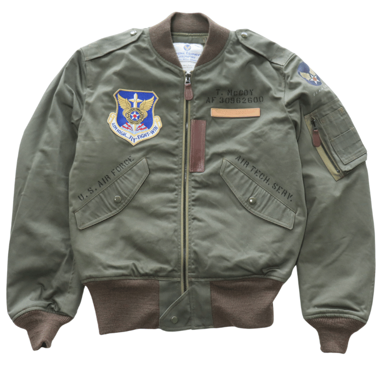 TOYS McCOY TMJ2604 TYPE L-2 TEST SAMPLE T. McCOY "AF 30962600" Type L-2 Test Sample Toys McCoy L-2 Jacket Military Jacket Brand 30th Anniversary Design Anniversary Model