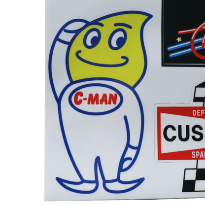 CUSHMAN クッシュマン 29413 STICKER SET ステッカーセット アメカジ ステッカー