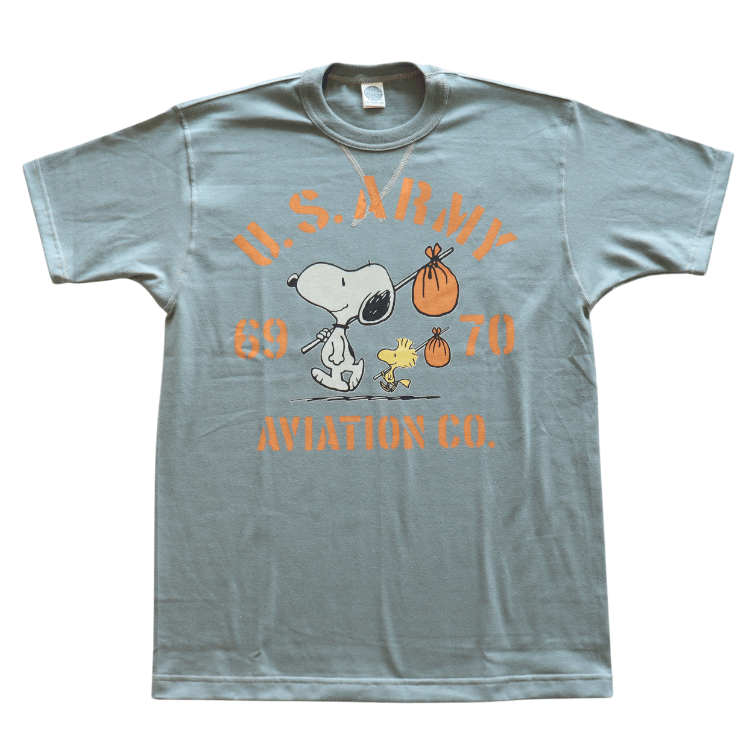 TOYS McCOY トイズマッコイ TMC2520 S/S SNOOPY TEE "U. S. ARMY AVIATION CO." 半袖Tシャツ