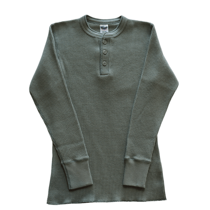 JELADO ジェラード AB94236-26 Mega Thermal Henry Neck メガサーマル ヘンリーネック Tシャツ トップス 長袖 ミリタリー 防寒 保温 サーマルワッフル