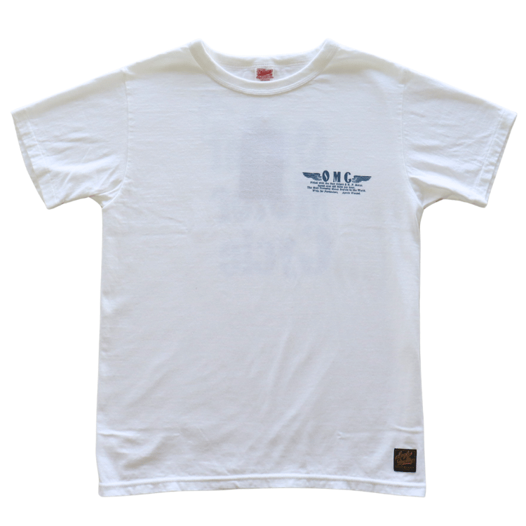 DELUXEWARE デラックスウエア MTS-2601 SOFT PRINT T-SHIRT OMC ソフトプリント Tシャツ 半袖Tシャツ ソフトニットTシャツ 7.5oz天竺 MIDソフトニット