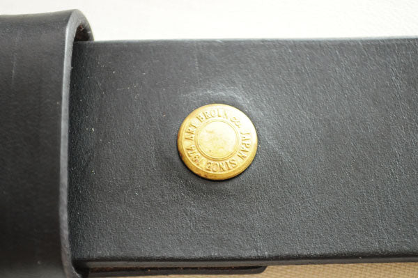 ART BROWN アートブラウン VGB40142AB クロムエクセルレザー 40mm幅 真鍮バックル ギャリソンベルト プルアップレザー ゴールド ホーウィン社  オイルドレザー グッズ ベルト 日本製