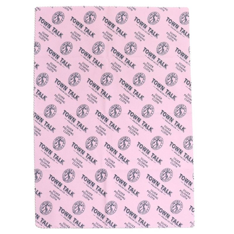 TOWN TALK Silver Polishing Cloth  タウントーク シルバーポリッシュ クロス kkk211 30×45cm シルバー磨き