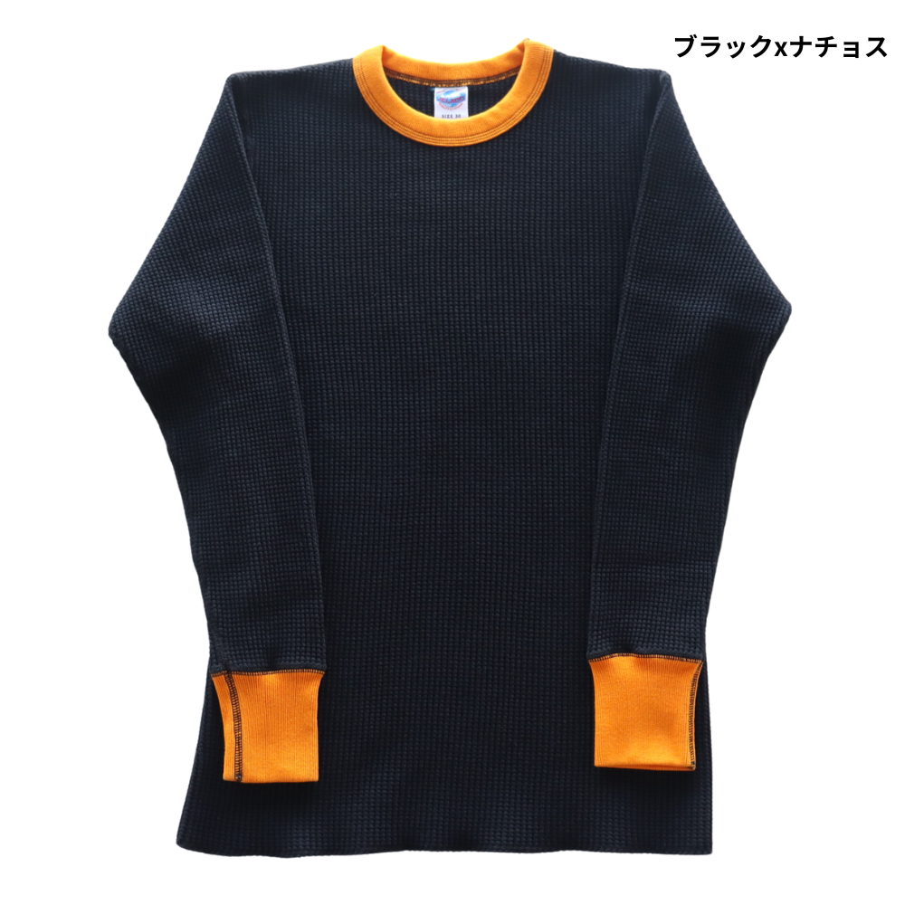 JELADO ジェラード  AB12226 Mega Thermal Crew Neck 2tone メガサーマルクルーネックT 長袖