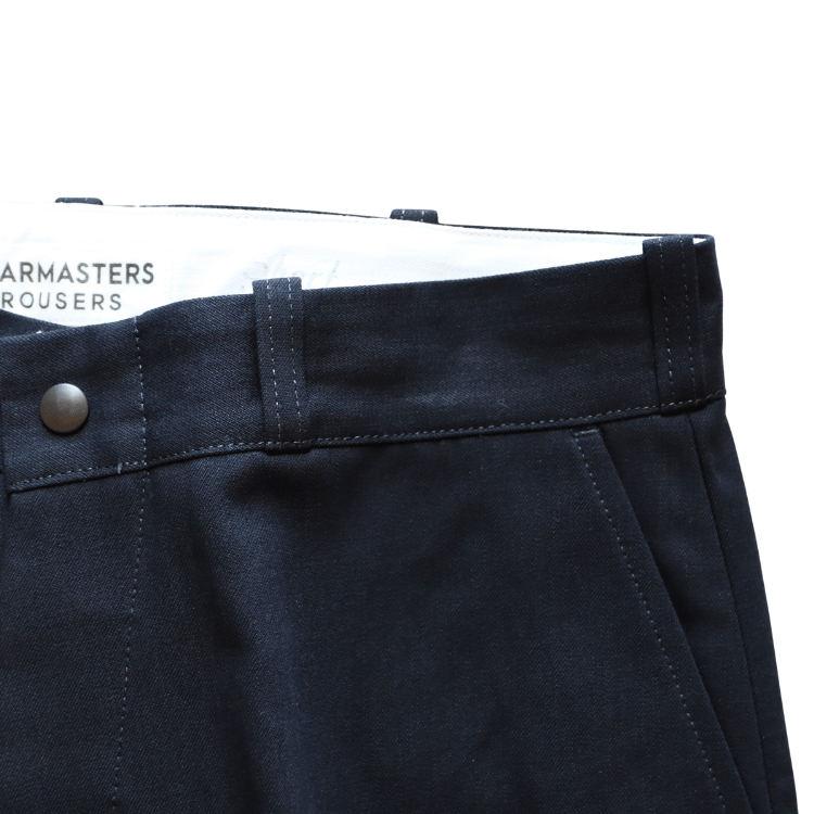 Wearmasters Lot.344 Heritage Denim Trousers Black Work Pants Slacks Black Denim
