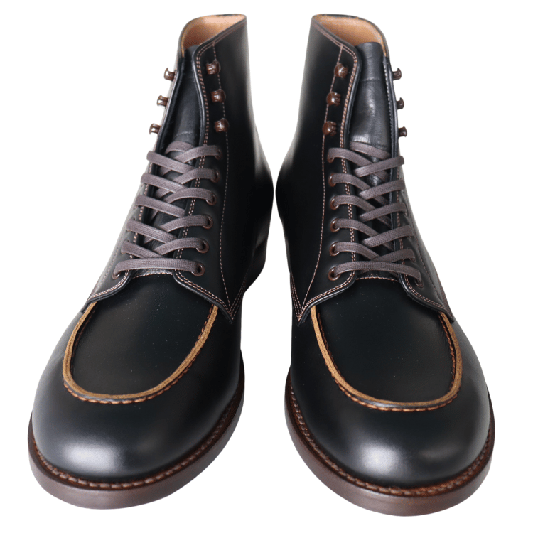 The 2 Monkeys ２モンキーズ TM72924 Sportif スポルティフ Black Calf フレンチビンテージテイスト モカシン型ブーツ jelado ジェラード 別ブランド