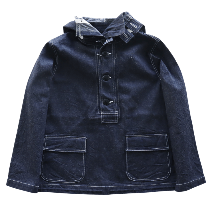 BUZZ RICKSON'S バズリクソンズ BR11703A U.S. NAVY DENIM GAS PROTECTIVE PARKA デニムガスプロテクティブパーカー ミリタリー ガスパーカー デニムパーカー  U.S.NAVY 米海軍