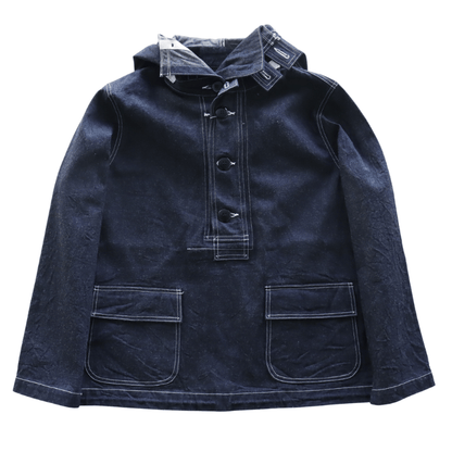 BUZZ RICKSON'S バズリクソンズ BR11703A U.S. NAVY DENIM GAS PROTECTIVE PARKA デニムガスプロテクティブパーカー ミリタリー ガスパーカー デニムパーカー  U.S.NAVY 米海軍