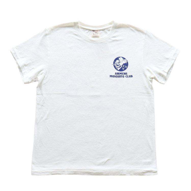 BUZZ RICKSON'S BR79758 S/S POST EXCHANGE T-SHIRT MOSQUITO CLUB Short Sleeve T-Shirt Military Marilyn Monroe