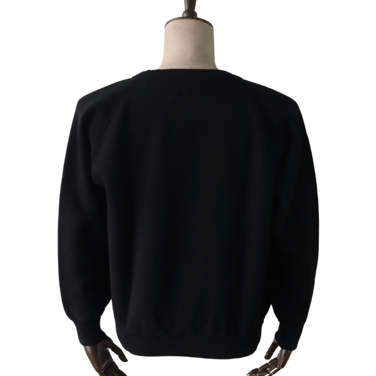 DAPPER'S ダッパーズ 1811 Binder Crew Neck Sweat Flocky Print Design Model バインダークルーネックスウェット フロッキープリントデザインモデル