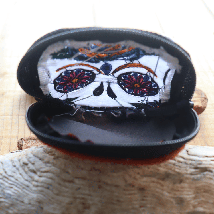 KC's ケイシイズ SKL001 MEXICAN SKULL POUCH メキシカンスカルポーチ